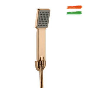 Hand Shower Alive with Chain & Hook-Rose Gold