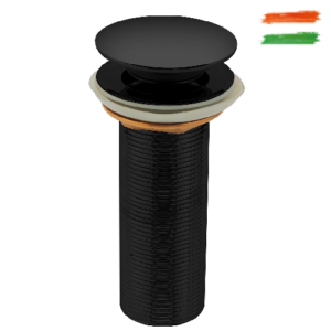 Waste Coupling Pop Up-Brass-5-Black