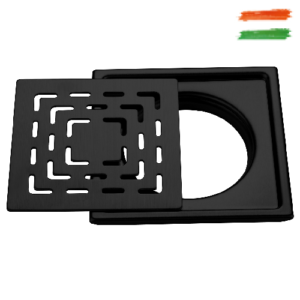 Floor Drain Snep-SS-304-6x6-Black