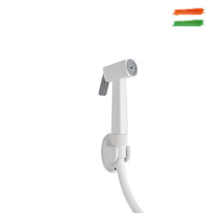 Health Faucet Cube White with 1mtr PTMT Hose </br> Health Faucet Cube-White