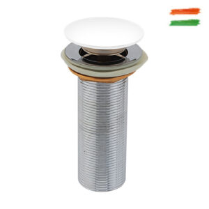 Waste Coupling-5-Pop Up-Ceramic-White