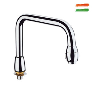 Mouth Operated-Pillar Tap-Extn Spout